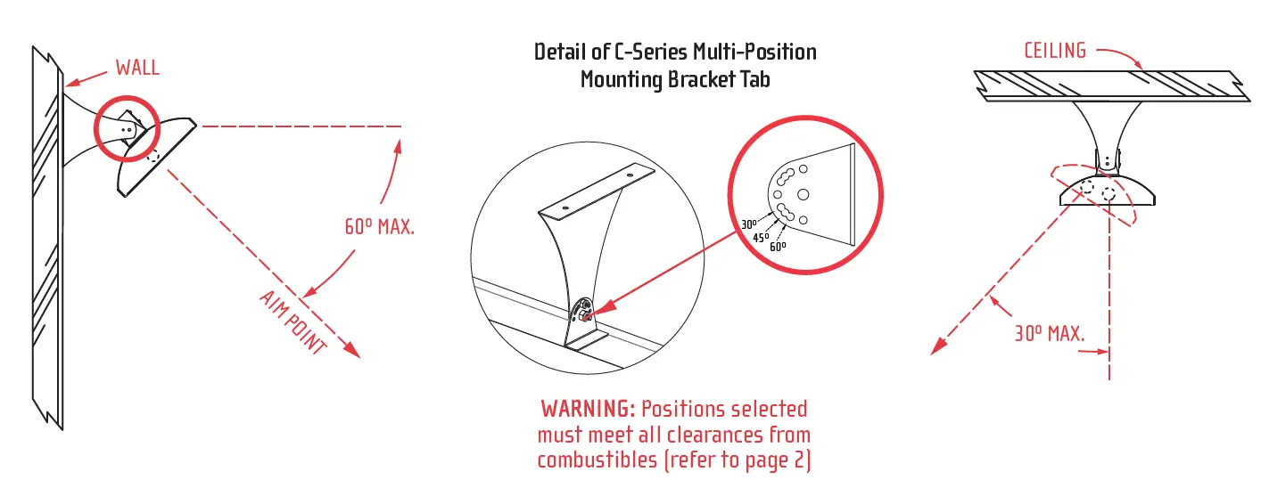 INFRATECH COMFORT CDX024SS CD-Series Quartz Tube Electric Infrared Radiant Heater 6