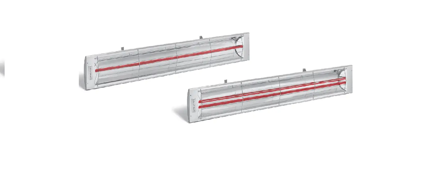 Infratech Comfort Cdx024ss Cd-series Quartz Tube Electric Infrared Radiant Heater User Manual