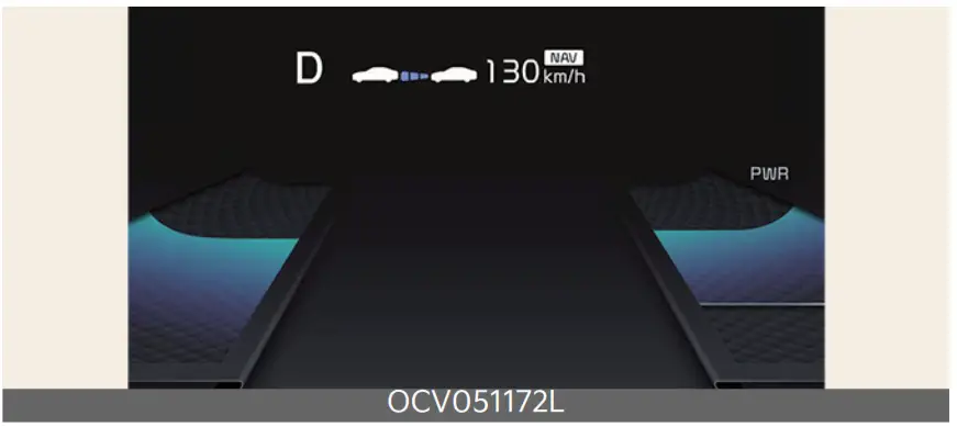 KIA OCV051173L Navigation-Based Smart Cruise Control