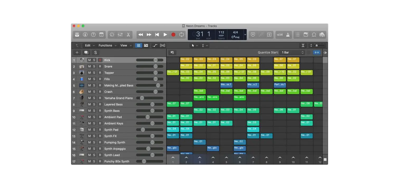 Use Live Loops In Logic Pro