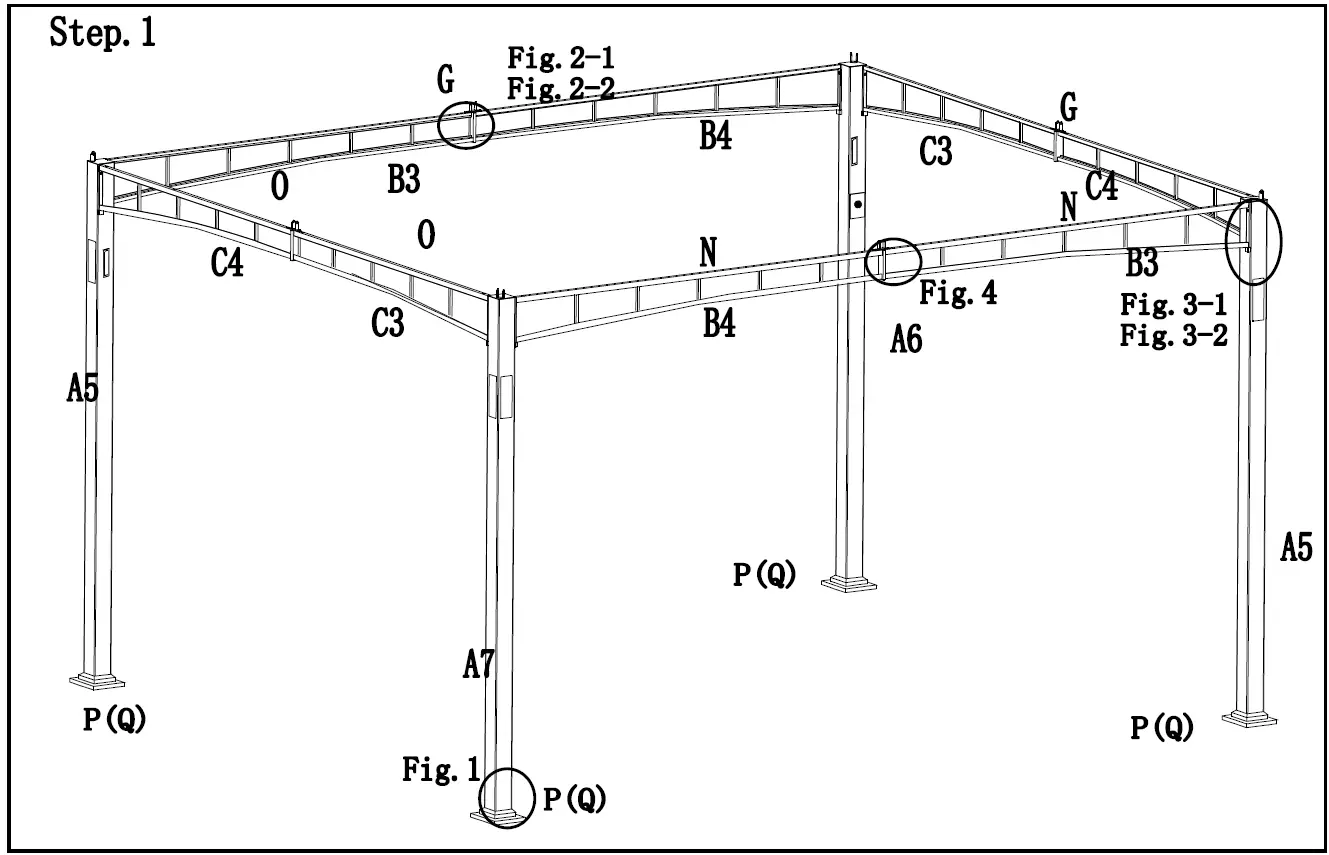 SUNJOY GROUP A101011500 Tan Replacement Mosquito Netting For Moorehead Steel Patio Gazebo 31