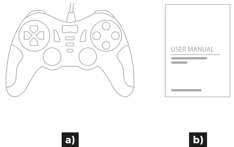 GENESIS NJG 1425 Mangan 200 15 Button Gamepad for Computers