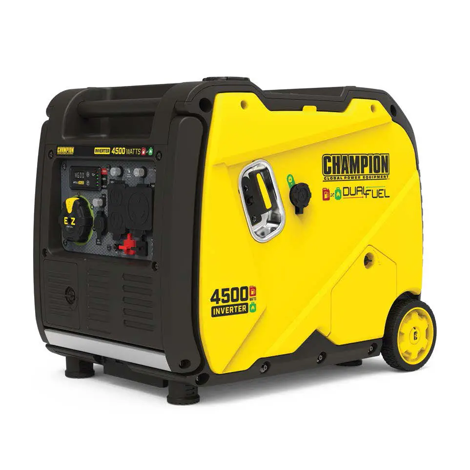 Champion 4500w Dual Fuel Inverter Generator User Guide