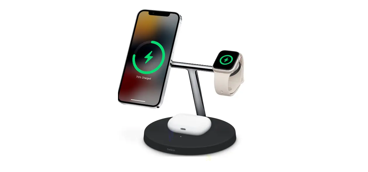 Hys Ym-ud22 5 In 1 Magnetic Wireless Charger Stand User Guide