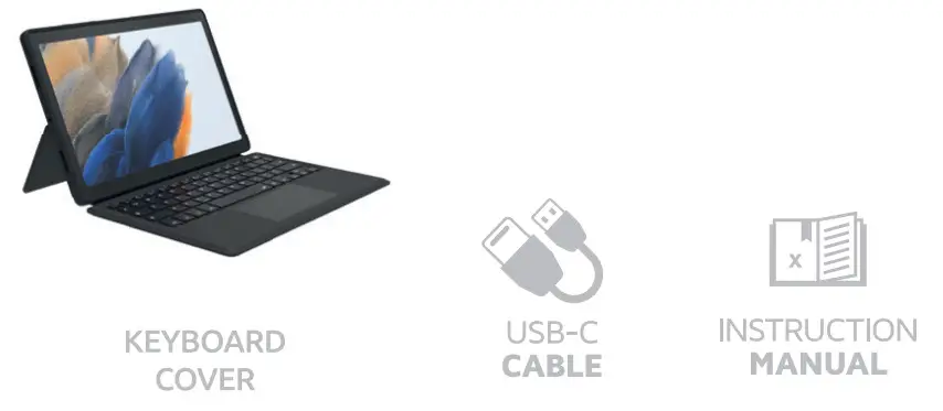 Gecko Covers V11KC65 Tab A8 Keyboard Cover - Figure 3