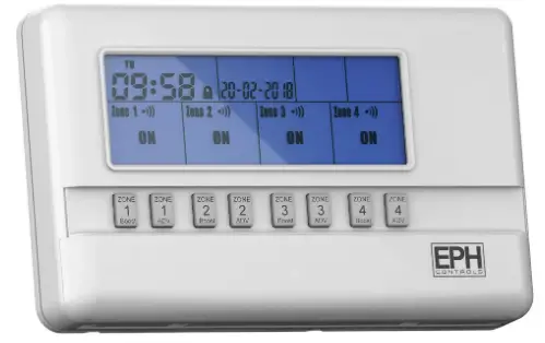 EPH CONTROLS R47-RF 4 Zone RF Programmer
