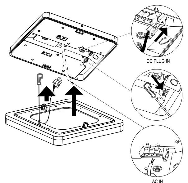 INSTALL THE LIGHTING COVER