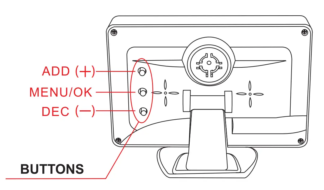 Menu options and settings
