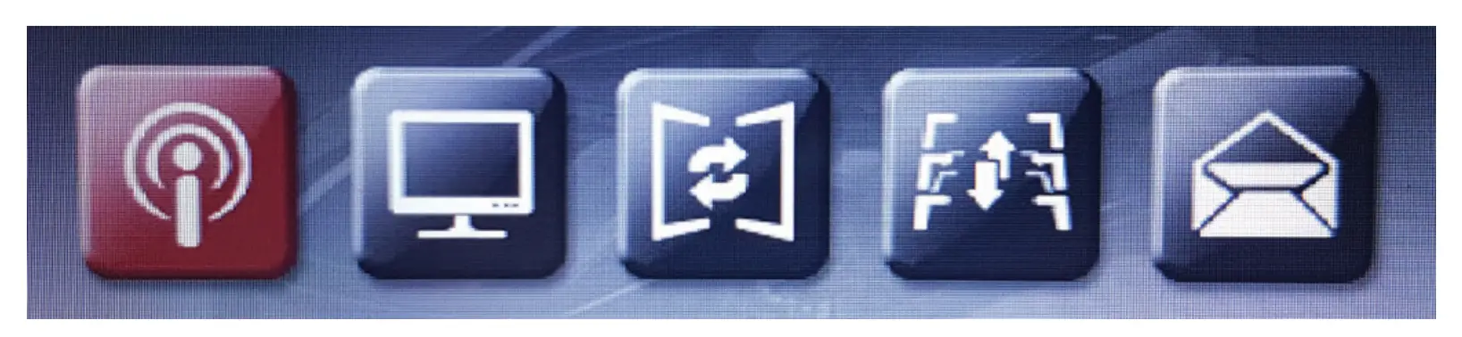 Menu options and settings