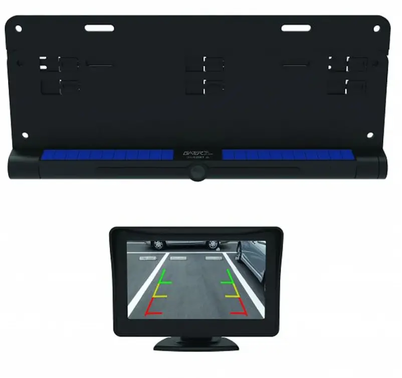 GATOR GRV43SKT 4.3 Inch Display Wireless Solar Powered Reverse Camera Kit