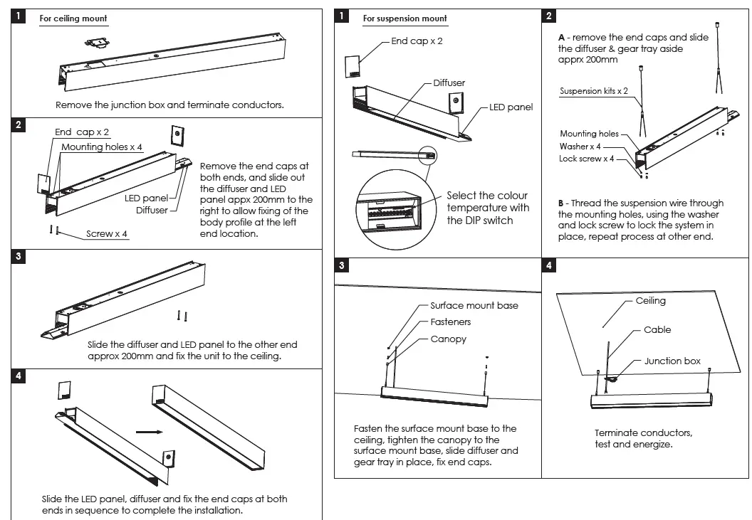 SAL Titan S9776 TC Linkable LED Linear Light 1