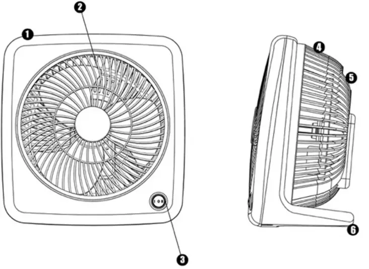 IMPECCA-FBF-700-7-Inch-Personal-Box-Fan-FIG-2