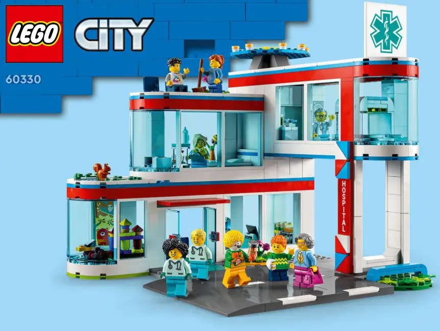 LEGO 60330 City Hospital 3 -
