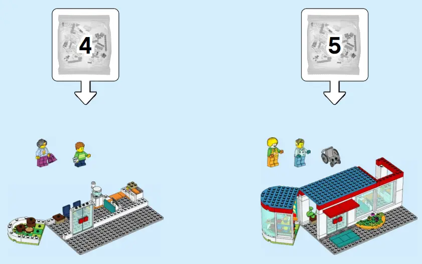 LEGO 60330 City Hospital 3 - fig 1