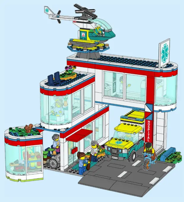 LEGO 60330 City Hospital 3 - fig 133