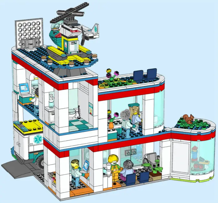 LEGO 60330 City Hospital 3 - fig 134