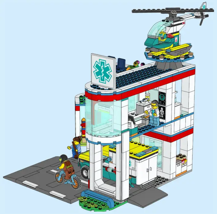 LEGO 60330 City Hospital 3 - fig 136