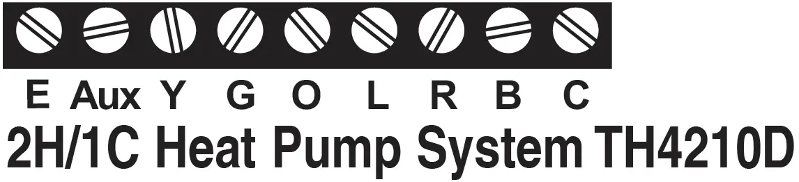 Wiring conventional and heat pump systems