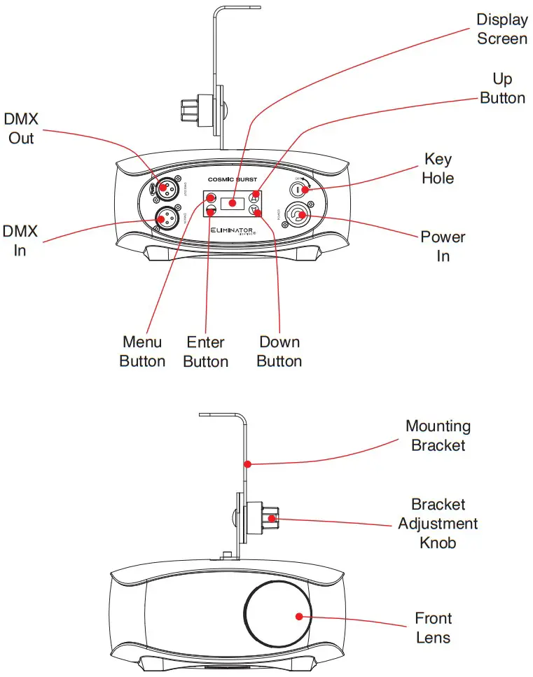 ELIMINATOR LIGHTING 810087371166 Cosmic Burst - OVERVIEW