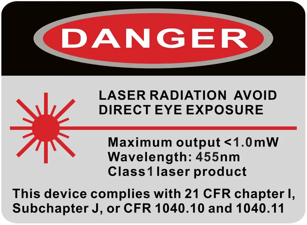 ELIMINATOR LIGHTING 810087371166 Cosmic Burst - SAFETY PRECAUTIONS