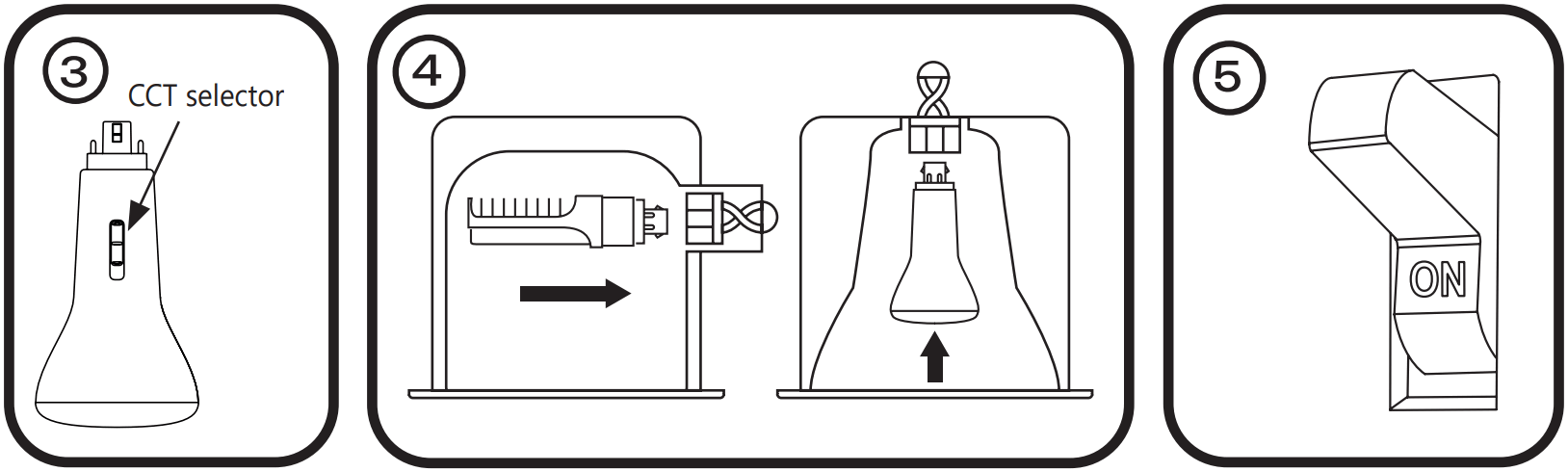 GE Current LEDL095 LED 4 Pin Plug In Lamps - fig