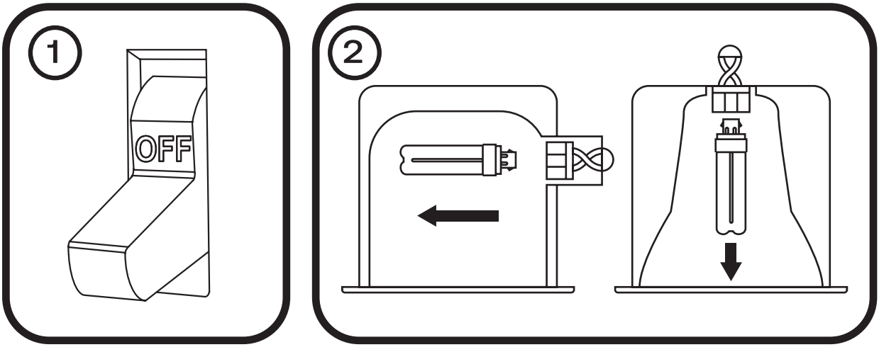 GE Current LEDL095 LED 4 Pin Plug In Lamps