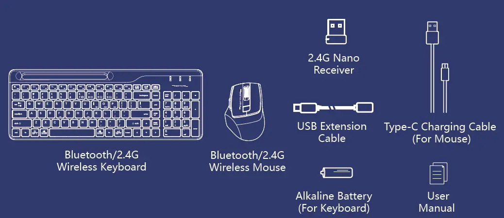 FSTYLER-FB2535C-Wireless-Desktop-Set-1