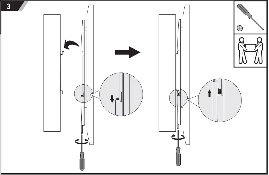 ACT AC8352 TV Wall Mount for TVs 37-70 Inch C3
