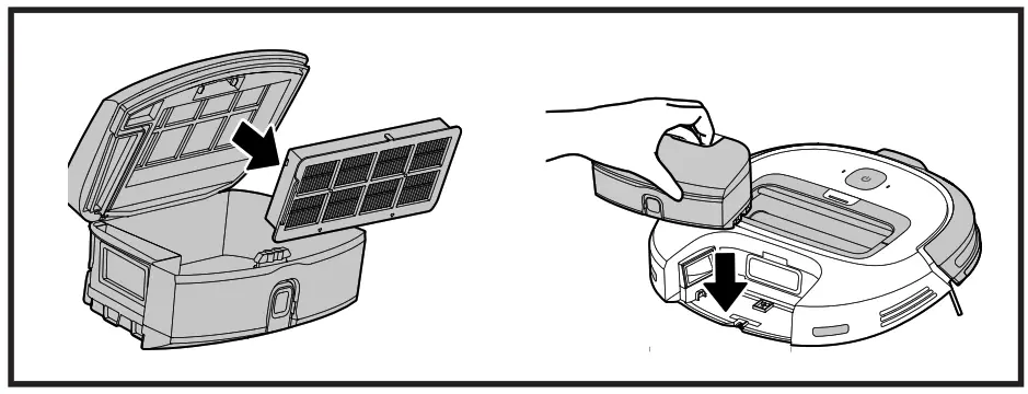 eureka Groove NER300 Series Robot Vacuum Cleaner-Easy Assembly2