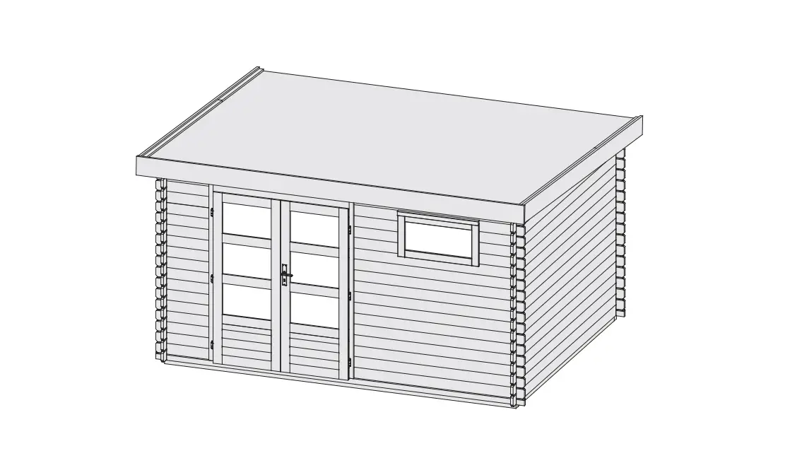 Hornbach 38228 Garden House Instructions Hornbach 38228 Garden House Instructions