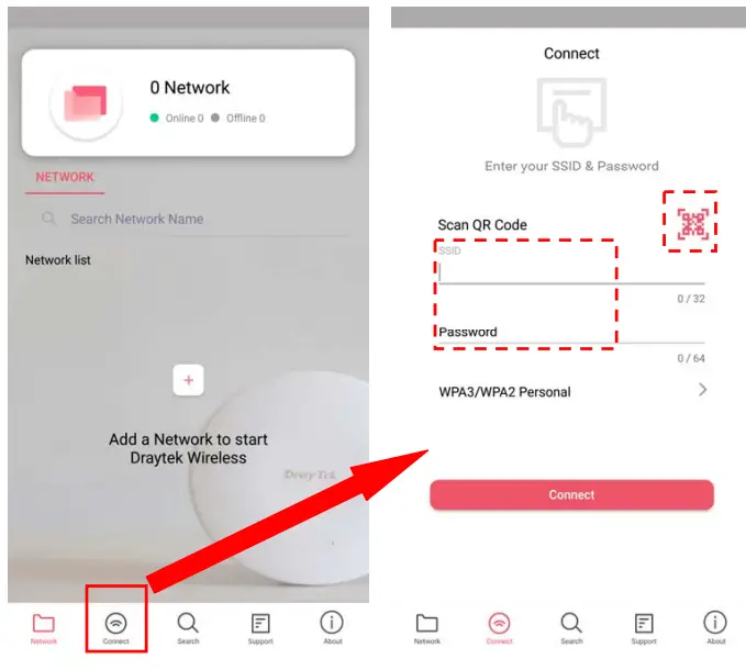 DrayTek VigorAP 906 WiFi 6 Mesh Access Point - interface