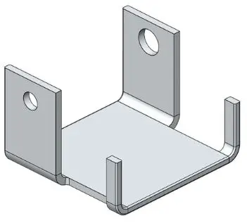 nVent Eriflex FleXbus HCBC Clamp and Plate for Connection-FIG1