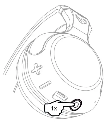 Skullcandy S6HBGY-374 Hesh 2 Wireless Over Ear Headphone - answer