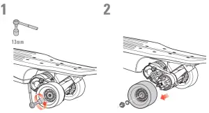 Rear Wheel Replacement