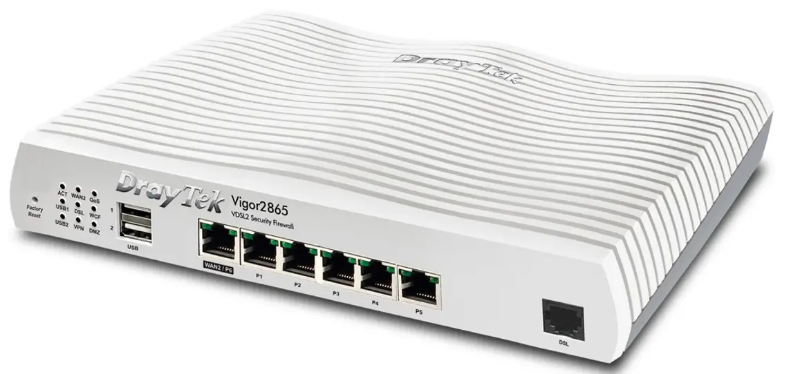 DrayTek Vigor2865 Series 35b Security Firewall