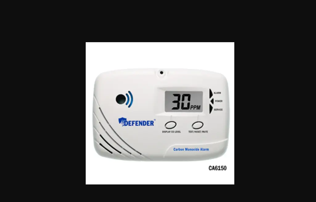 Defender Commercial Carbon Monoxide Detector User Manual Defender Commercial Carbon Monoxide Detector User Manual