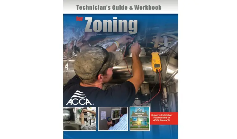 Acca Workbook For Zoning Technician's Guide