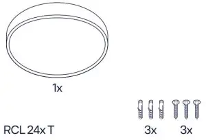 innr RCL-240T Smart Round Ceiling Lamp Comfort - PARTS