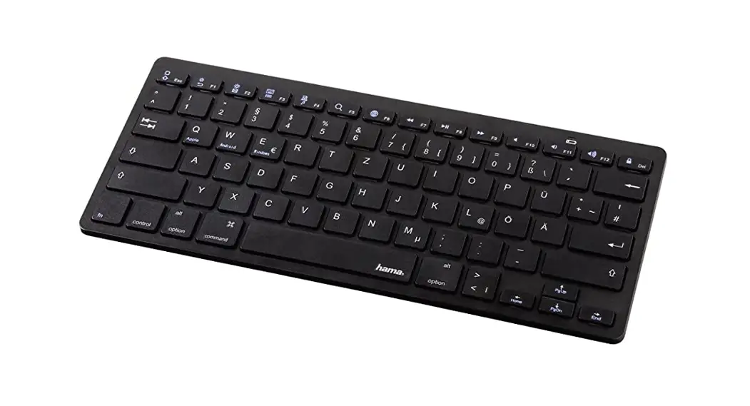 Hama 108392 Key4all X510 Bluetooth-tastatur Keyboard Instruction Manual Hama 108392 Key4all X510 Bluetooth-tastatur Keyboard Instruction Manual