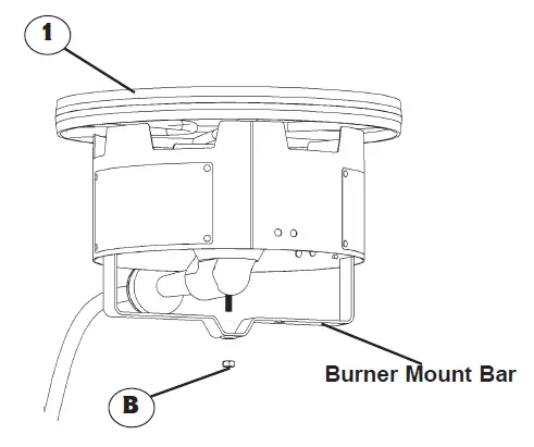 STEP 1 Burner Assembly