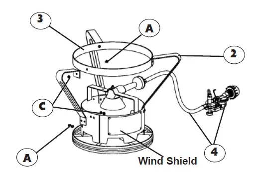 STEP 3 Mounting Legs