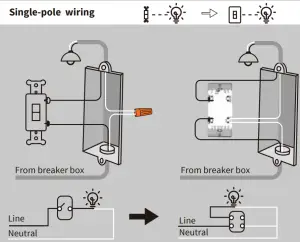 Minoston MT10N Countdown Timer Switch - Single pole wiringF