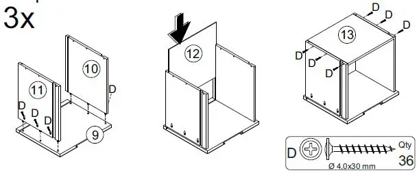 Walker Edison B48IV3D Assembly fig11