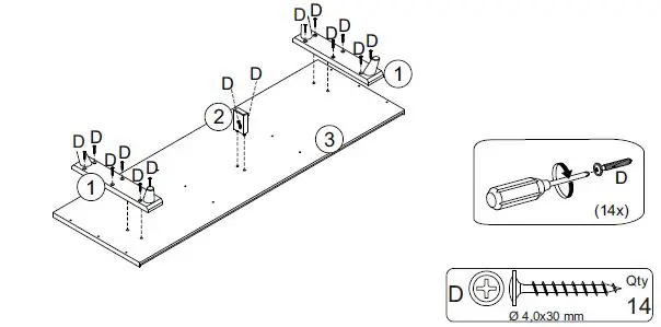 Walker Edison B48IV3D Assembly fig8