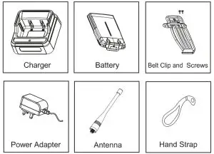 iTALKPTT iTALK-D120 DMR Two Way Radio - FIGURE 1