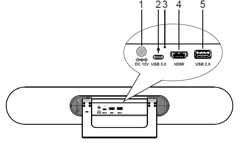 VHD M1000B 4K HD All-In-One USB Camera fig1