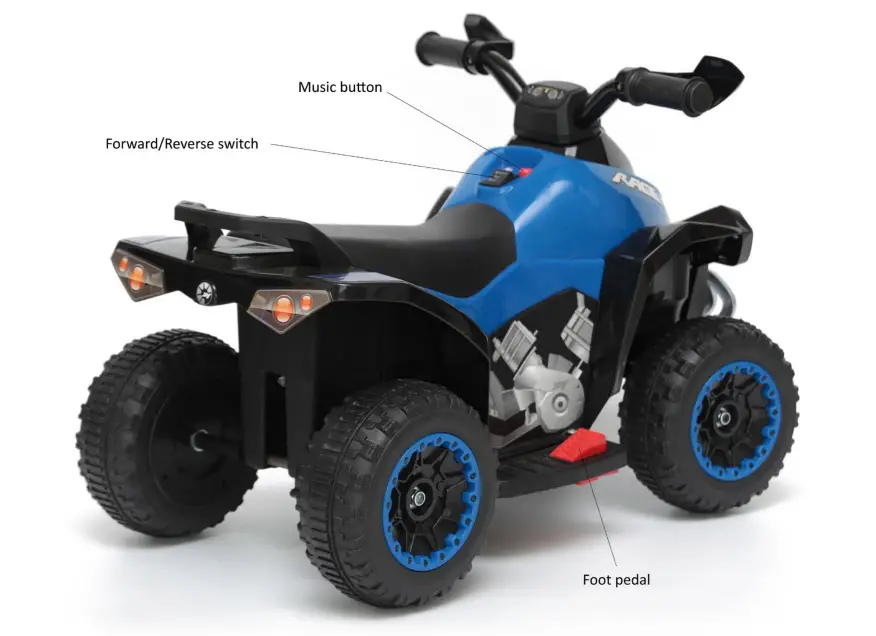 LENOXX 90403B Children’s Ride-On Quad Bike fig12