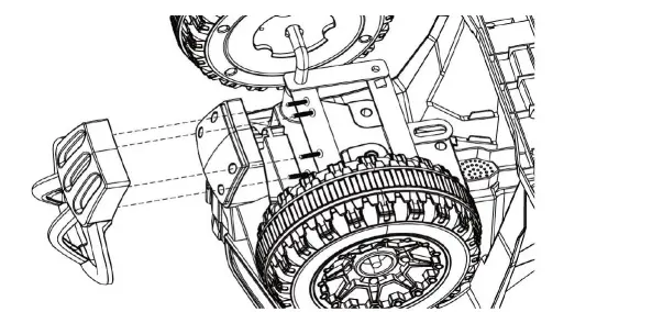 LENOXX 90403B Children’s Ride-On Quad Bike fig6