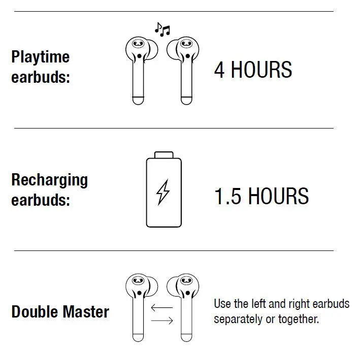 FRESH N REBEL 200401 Twins 2 Tip True Wireless Bluetooth Earbuds fig3