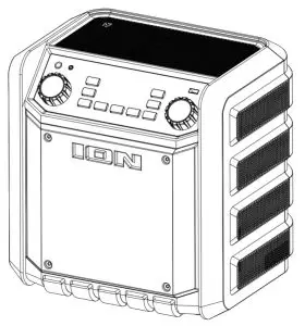ION Audio Game Day Lights Wireless Rechargeable Speaker System